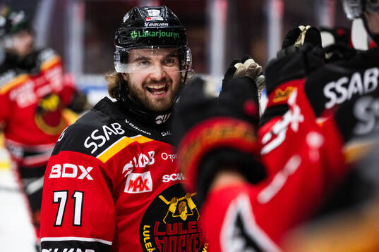 Luleås Adam Brodecki jublar