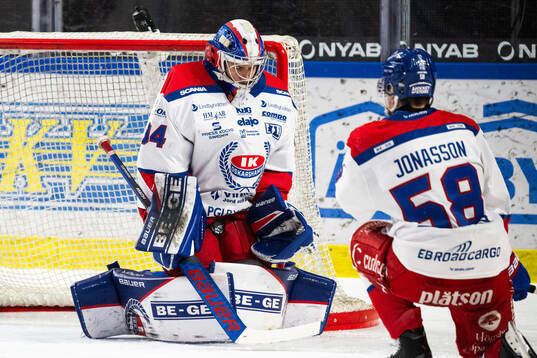 Oskarshamns målvakt Marek Langhamer