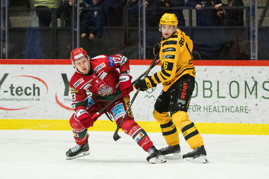 MoDos Kyle Topping och Skellefteås Skellefteås Måns