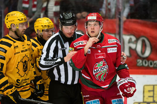 MoDos Oscar Pettersson skadad