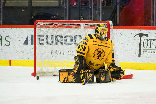 Skellefteås målvakt Gustaf Lindvall