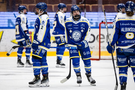 Leksands Taylor Leech och Leksands Tereza Radova deppar
