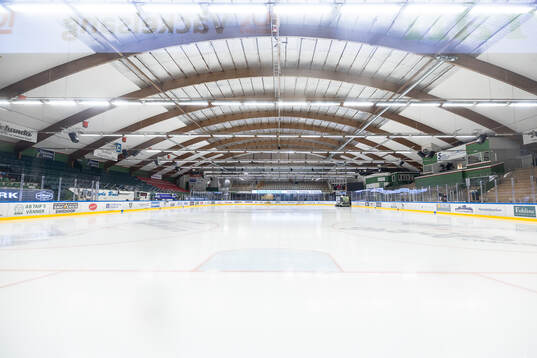 Interiör av Dackehallen