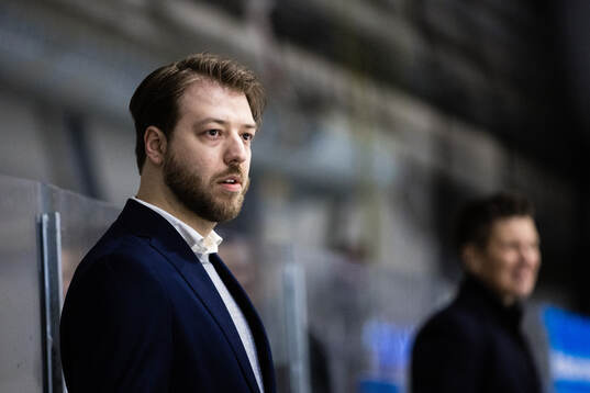 Frölundas assisterande tränare Marcus Anselm