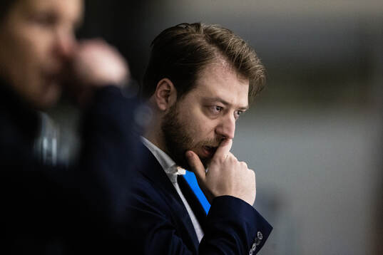 Frölundas assisterande tränare Marcus Anselm