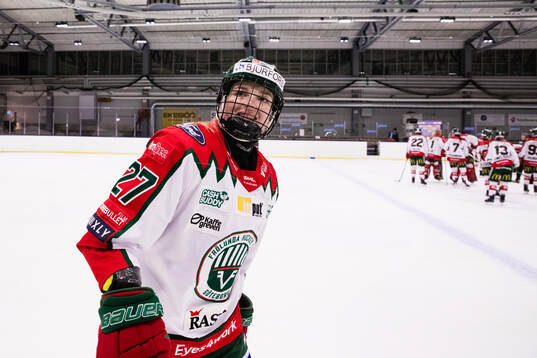Frölundas Linnéa Pettersson Dove jublar