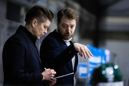 Frölundas assisterande tränare Marcus Anselm