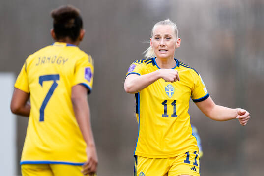 Stina Blackstenius of Sweden