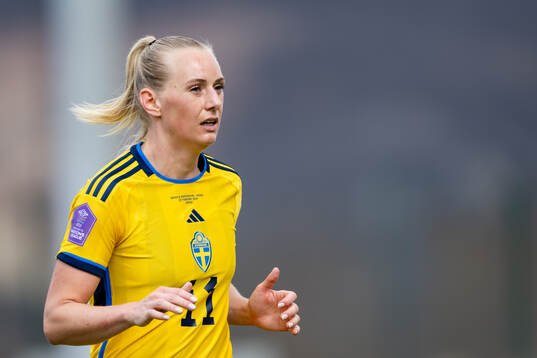 Stina Blackstenius of Sweden