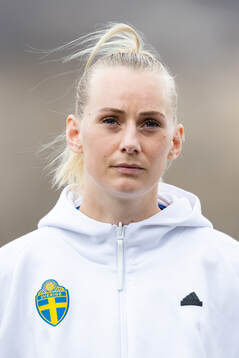 Stina Blackstenius of Sweden