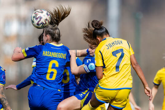 Madelen Janogy of Sweden scores the 0-2 goal