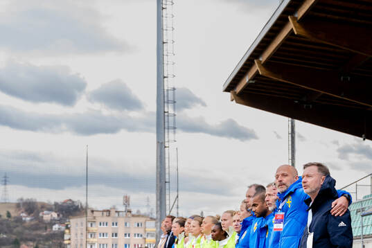 Assistant coach Magnus Wikman and Head coach Peter