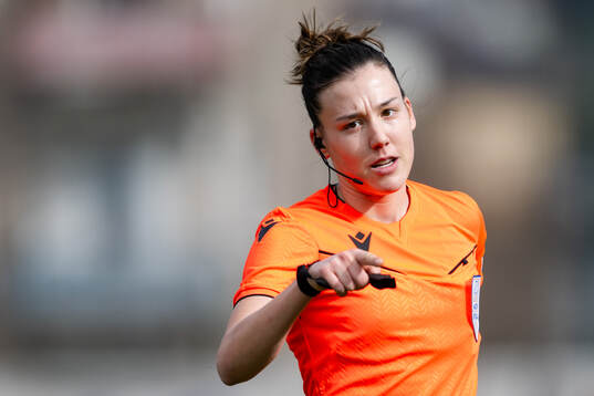 Referee Olatz Rivera Olmedo