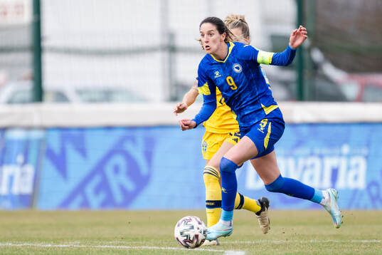 Milena Nikolic of Bosnia and Herzegovina