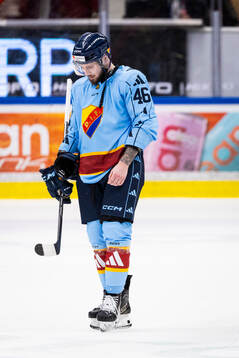 Djurgårdens Albin Grewe deppar