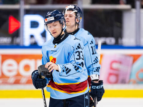 Djurgårdens Daniel Glad deppar
