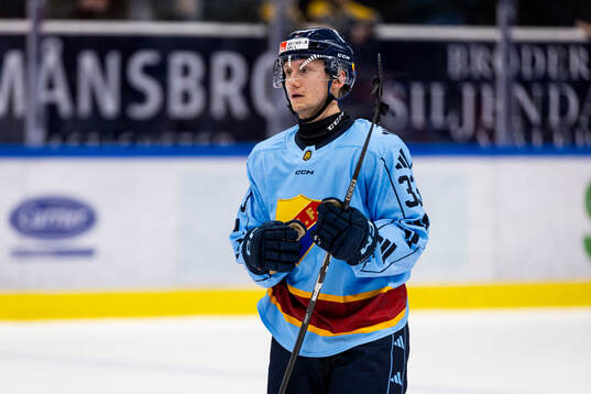 Djurgårdens Daniel Glad deppar