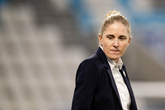 Head coach Gemma Grainger of Norway