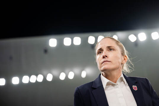Head coach Gemma Grainger of Norway