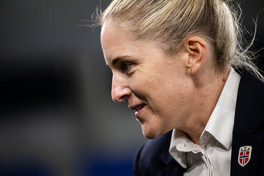 Head coach Gemma Grainger of Norway