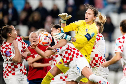 Goalkeeper Doris Bacic of Croatia