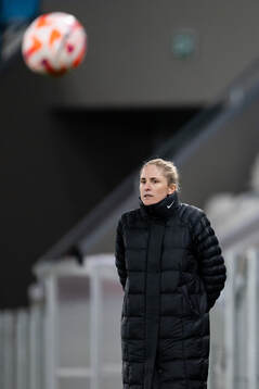 Head coach Gemma Grainger of Norway
