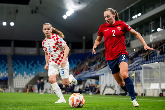 Kristina Nevrkla of Croatia and Marit Braberg Lund of Norway