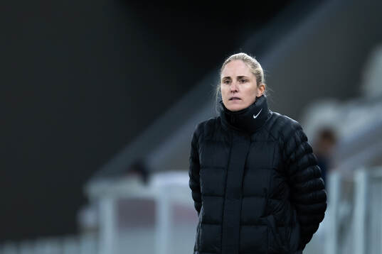 Head coach Gemma Grainger of Norway