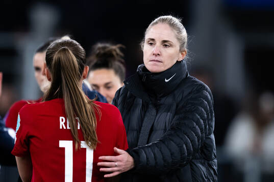 Head coach Gemma Grainger of Norway