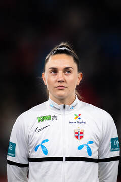 Vilde Bøe Risa of Norway at lineup
