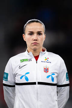 Guro Reiten of Norway at lineup