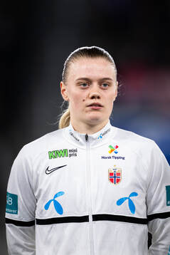 Mathilde Harviken of Norway at lineup