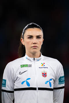 Ingrid Syrstad Engen of Norway at lineup