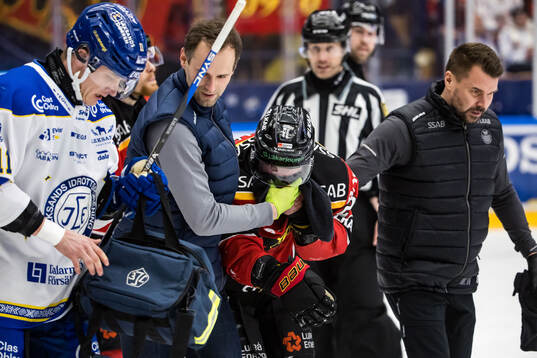 Luleås Jack Connolly har ont