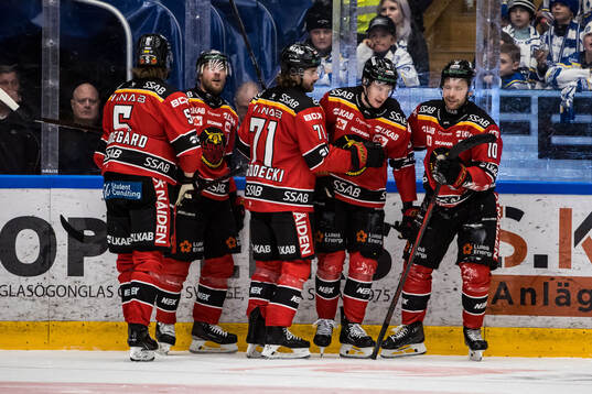 Luleås Pontus Andreasson jublar