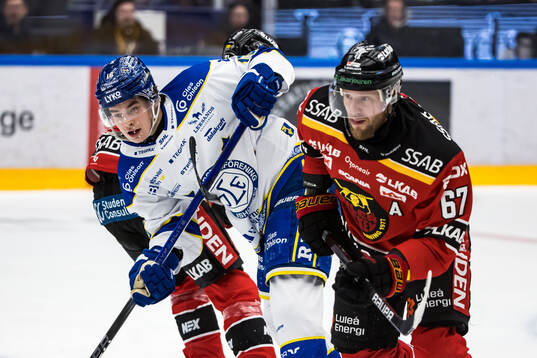Leksands Felix Unger Sörum och Luleås Linus Omark