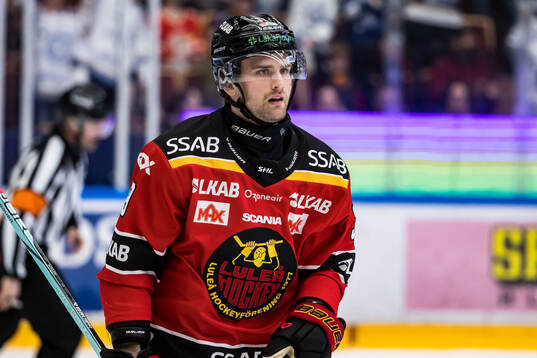 Luleås Olli Nikupeteri deppar