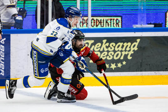 Leksands Lukas Vejdemo och Luleås Frederic Allard