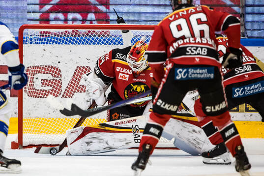 Luleås målvakt Joel Lassinantti