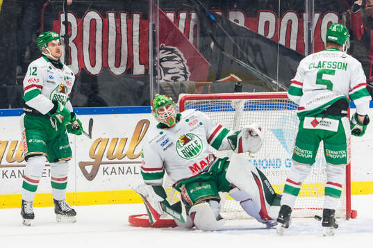 Rögles målvakt Christoffer Rifalk deppar
