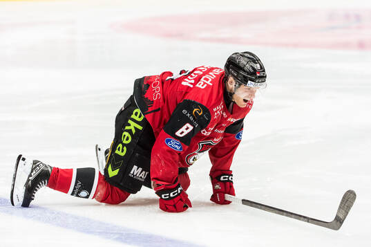 Malmö Redhawks Johan Olofsson deppar