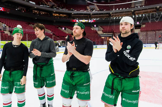 Rögles Lukas Ekeståhl-Jonsson jublar
