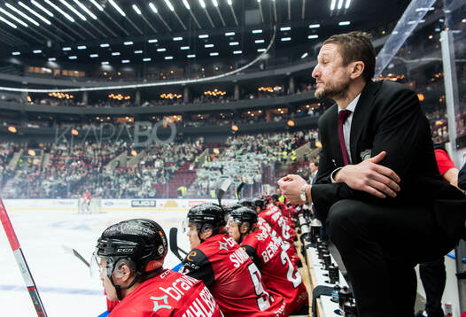 Malmö Redhawks tränare Tomas Kollar