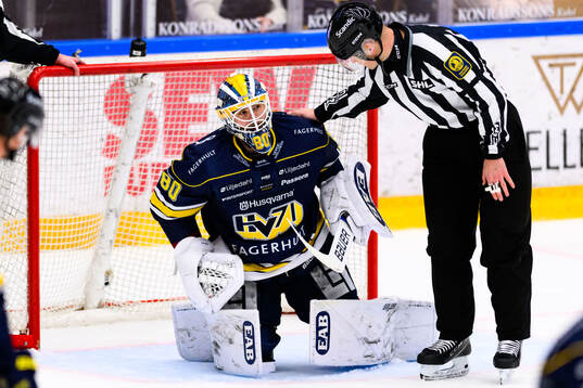 HV71s målvakt Frederik Dichow