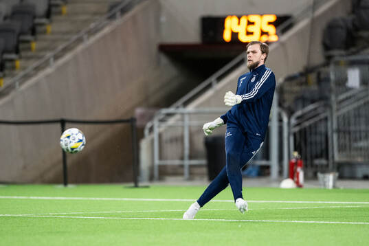 Gefles målvakt Tobias Johansson
