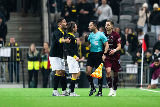 AIKs Sotirios Papagiannopoulos och Axel Björnström