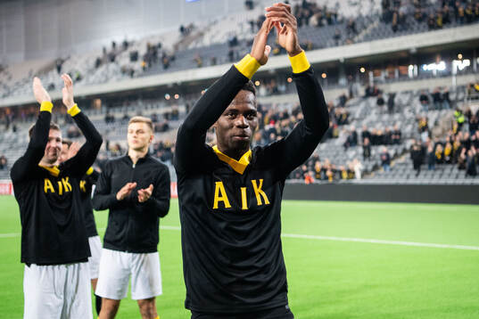 AIKs Ismaila Coulibaly jublar