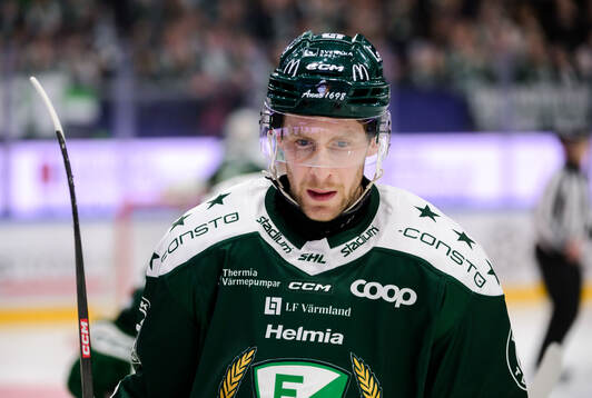 Färjestads Per Åslund deppar