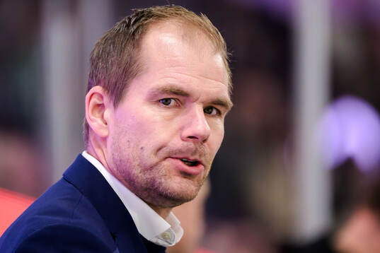 Färjestads tränare Thomas Mitell