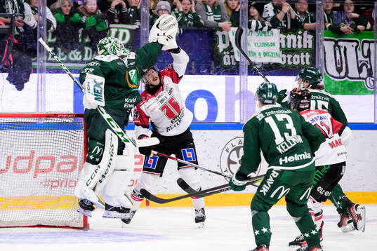 Färjestads målvakt Maxime Lagacé